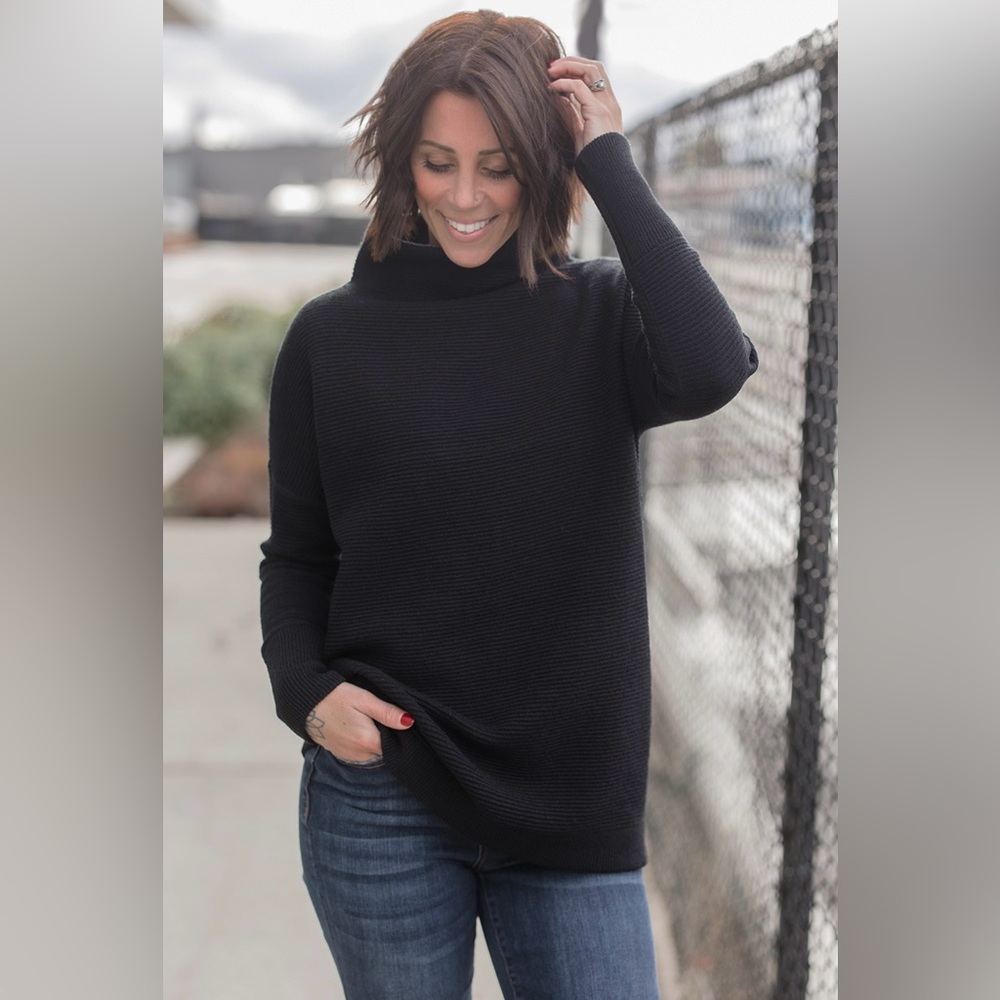 Black sweater
